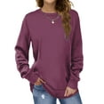 thumbnail image 1 of Fantaslook Sweatshirts for Women Crewneck Casual Long Sleeve Shirts Tunic Tops, 1 of 9