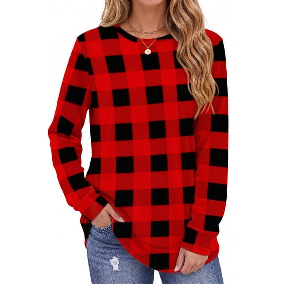 Fantaslook Sweatshirts for Women Crewneck Casual Long Sleeve Shirts Tunic Tops