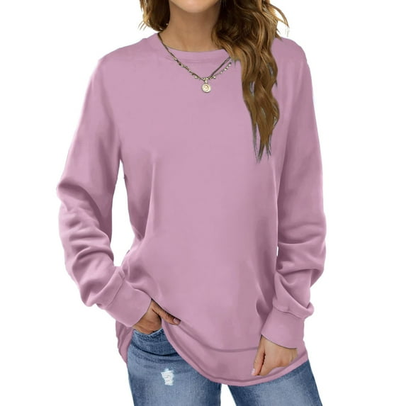 Fantaslook Sweatshirts for Women Crewneck Casual Long Sleeve Shirts Tunic Tops