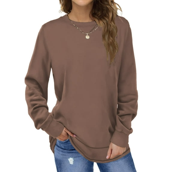 Fantaslook Sweatshirts for Women Crewneck Casual Long Sleeve Shirts Tunic Tops