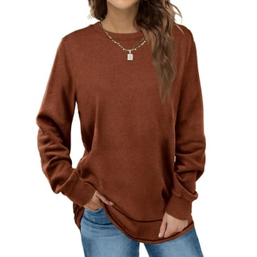 Fantaslook Sweatshirts for Women Crewneck Casual Long Sleeve Shirts Tunic Tops