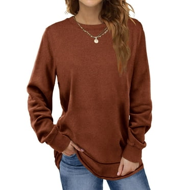 Fantaslook Sweatshirts for Women Crewneck Casual Long Sleeve Shirts Tunic Tops