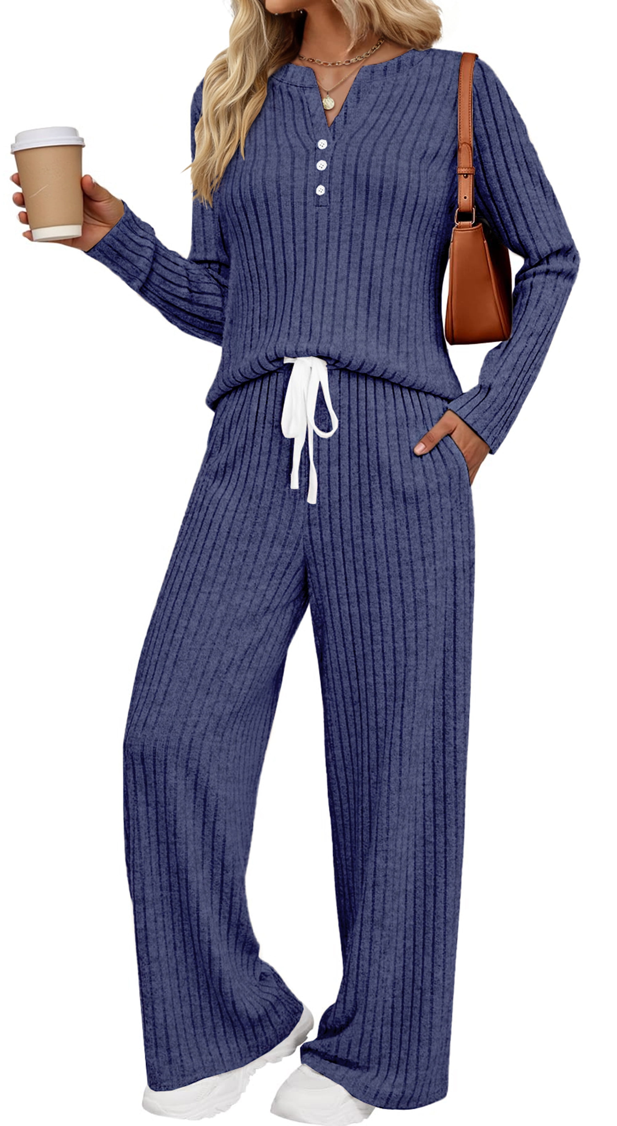 Fantaslook Two Piece Lounge Sets for Women Fall Travel Outfits