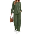 thumbnail image 1 of Fantaslook Two Piece Sets for Women Fall Travel Vacation Outfits Wide Leg Pants Lounge Sets Dressy Matching Sets Womens Sweatsuits, 1 of 9