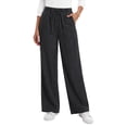 thumbnail image 1 of Fantaslook Wide Leg Jeans for Women Elastic High Waisted Drawstring Pants Pull On Baggy Soft Denim Pants with Pockets, 1 of 8