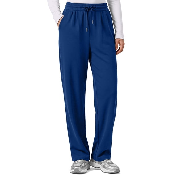 Fantaslook Women Joggers Pants High Waisted Drawstring Tapered Sweatpants Pleated Workout Lounge Pants with Pockets
