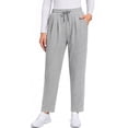 thumbnail image 1 of Fantaslook Women Joggers Pants High Waisted Drawstring Tapered Sweatpants Pleated Workout Lounge Pants with Pockets, 1 of 8
