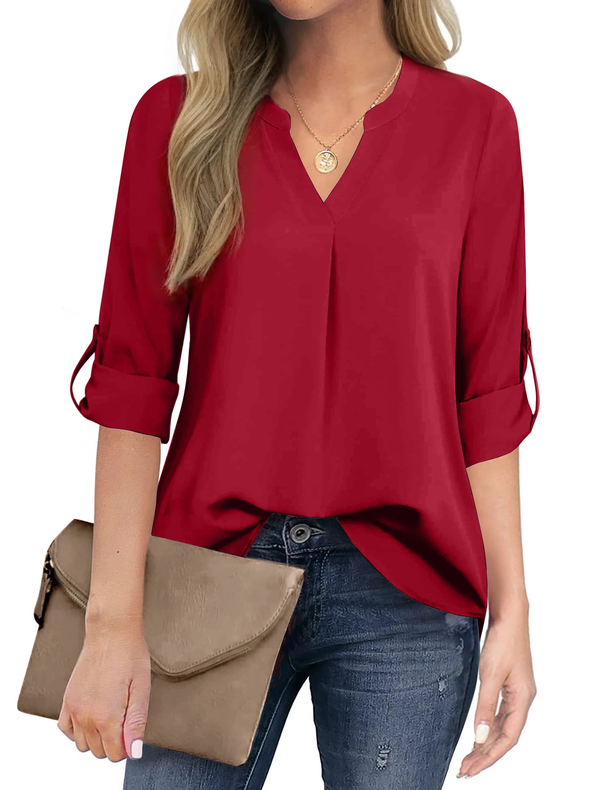 chiffon office tops