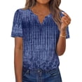 thumbnail image 1 of Fantaslook Womens Blouses Dressy Casual Tops Summer Short Sleeve V Neck Shirts Business Work Blouses, 1 of 10