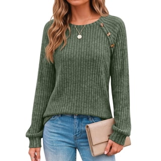 Fantaslook Womens Long Sleeve Shirts Casual Tunic Tops Work Dressy Blouses Fall Sweaters