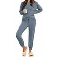 thumbnail image 1 of Fantaslook Womens Pajamas Sets Long Sleeve Top and Pant with Pockets Lounge Wear Set Oufits, 1 of 12