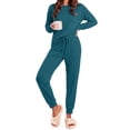 thumbnail image 1 of Fantaslook Womens Pajamas Sets Long Sleeve Top and Pant with Pockets Lounge Wear Set Oufits, 1 of 12