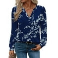 thumbnail image 1 of Fantaslook Womens Tops Long Sleeve V Neck Blouses Business Casual Shirts Fall Fashion Dressy Tops, 1 of 8