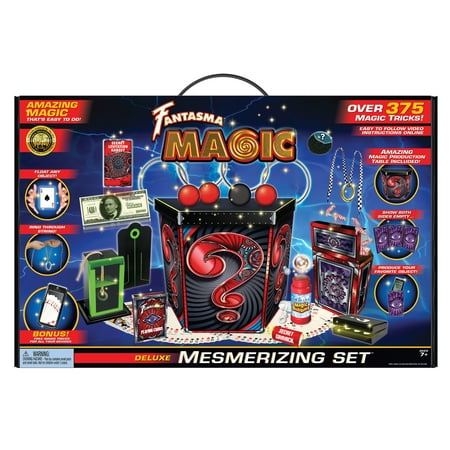 Fantasma Deluxe Mesmerizing Magic Set with 375+ Tricks – Supersized Amateur’s Magic Kit for Boys & Girls 7 Years and Older.