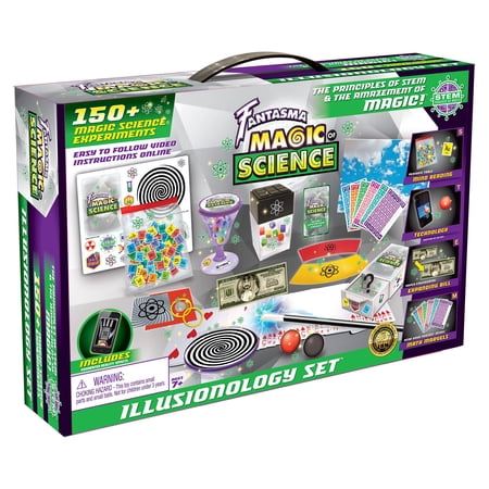 Fantasma Magic of Science STEM Based Illusionology Magic Set | 150+ Experiments