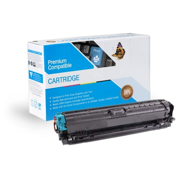 Fantastech Compatible # CE271A (HP-650A) Cyan Cartridge for the Color LaserJet Enterprise CP5525 series