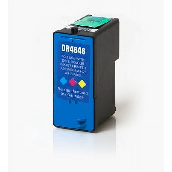 Fantastech Compatible # M4646 Color Cartridge for the Dell Inkjet A922, A924, A946, A962, w. Free Delivery in the USA