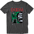 Fantastic 4 Classic Dr. Doom Unisex Youth Short Sleeve TShirt (Dark