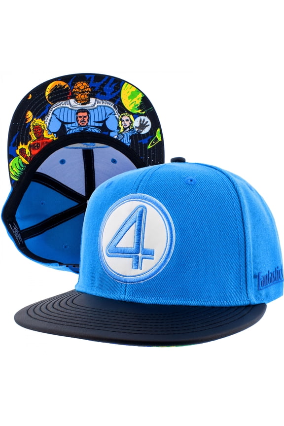Fantastic 4 Underbrim Art Adjustable Hat