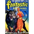 thumbnail image 1 of Fantastic Adventures - Goddess Of The Fifth Plane Poster Print By Mary Evans Picture Library, 1 of 3