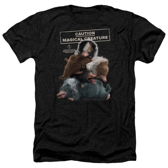 Fantastic Beasts 2 - Cuddle Puddle - Heather Short Sleeve Shirt - X-Large