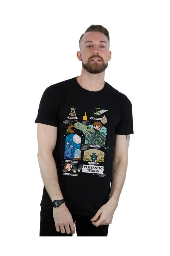 Fantastic Beasts 2 Men's Chibi Newt T-Shirt