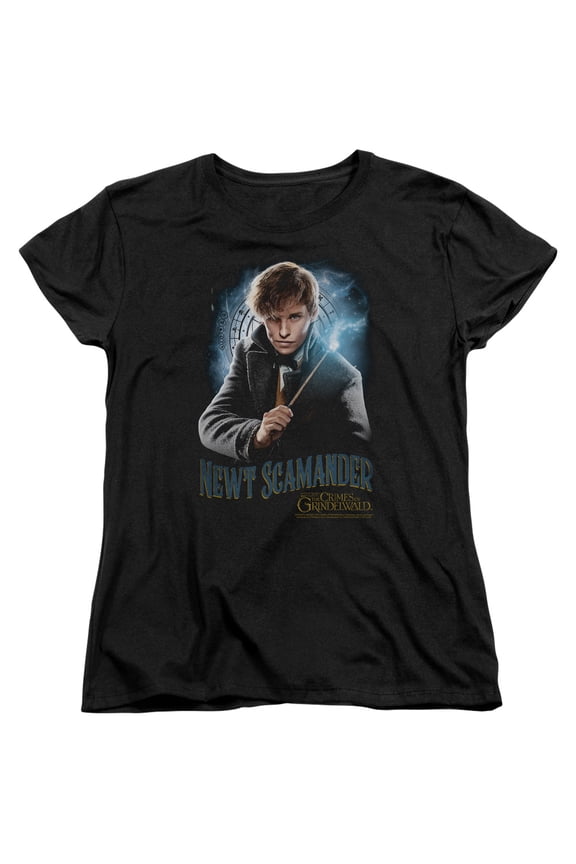 Fantastic Beasts 2 - Scamander Monogram - Women's Short Sleeve Shirt - Small