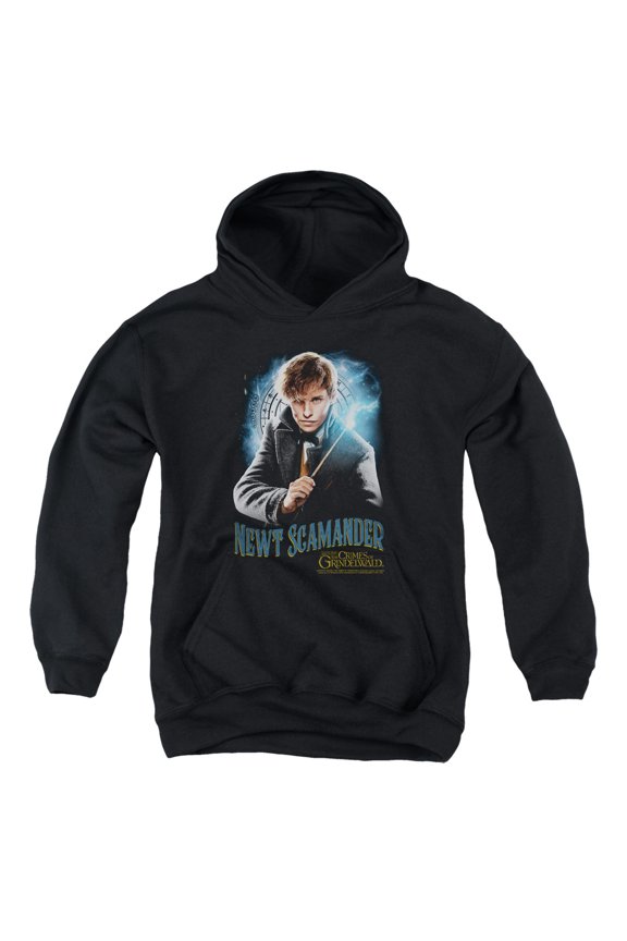 Fantastic Beasts 2 - Scamander Monogram - Youth Hooded Sweatshirt - Large