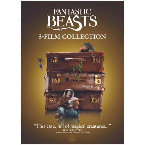 Fantastic Beasts 3-Film Collection (Fantastic Beasts and Where To Find Them / Fantastic Beasts: Crimes of Grindelwald / Fantastic Beasts: Secrets of Dumbledore) (DVD)