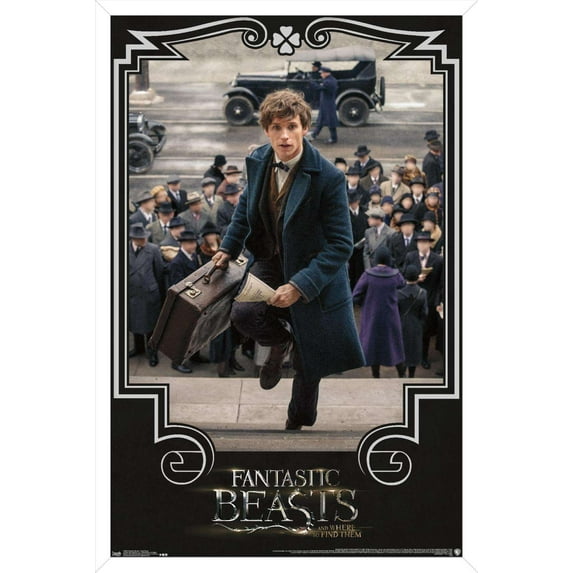 Fantastic Beasts And Where To Find Them - Newt Steps Wall Poster, 14.725" x 22.375", Framed