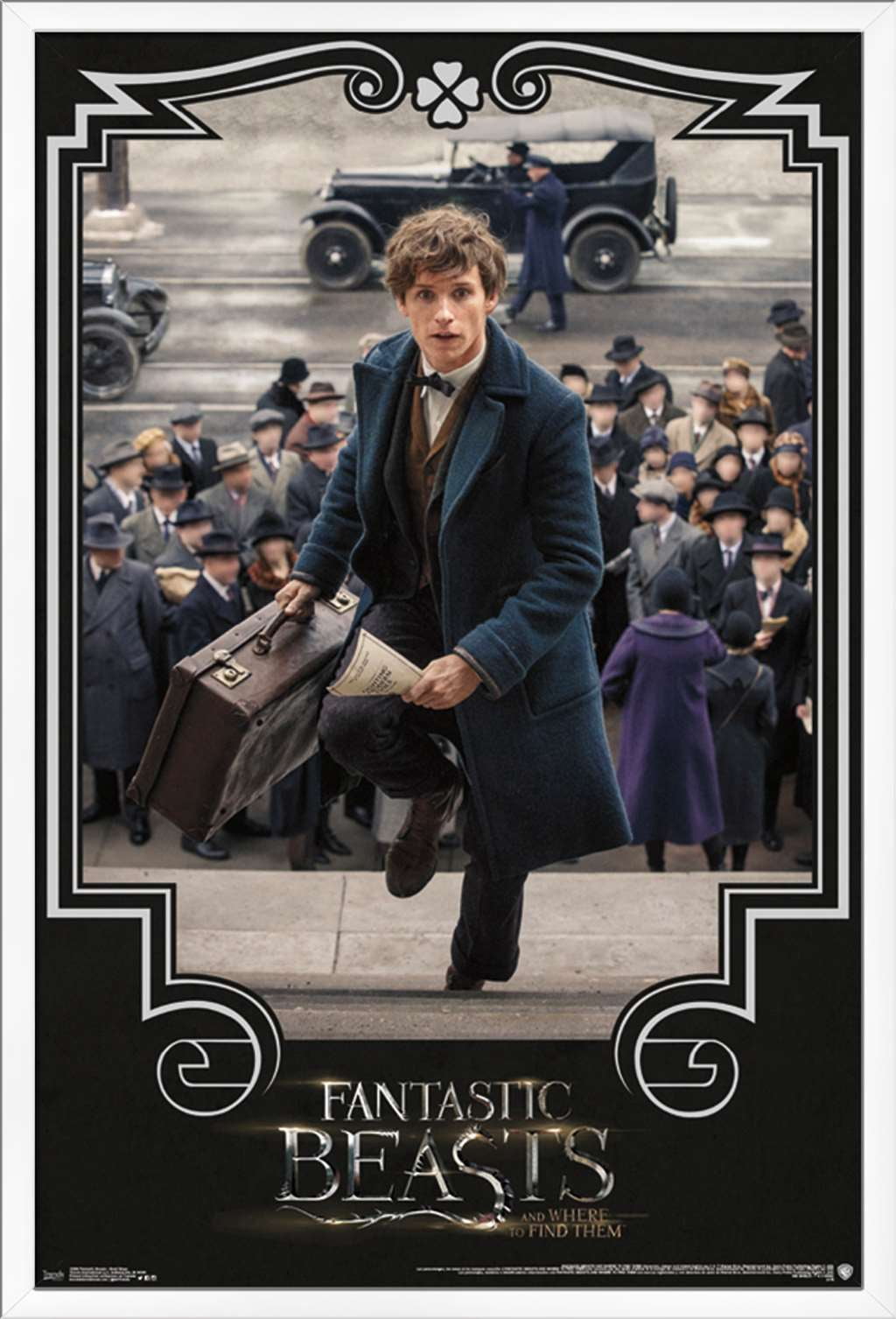 Fantastic Beasts And Where To Find Them - Newt Steps Wall Poster, 22.375" x 34", Framed
