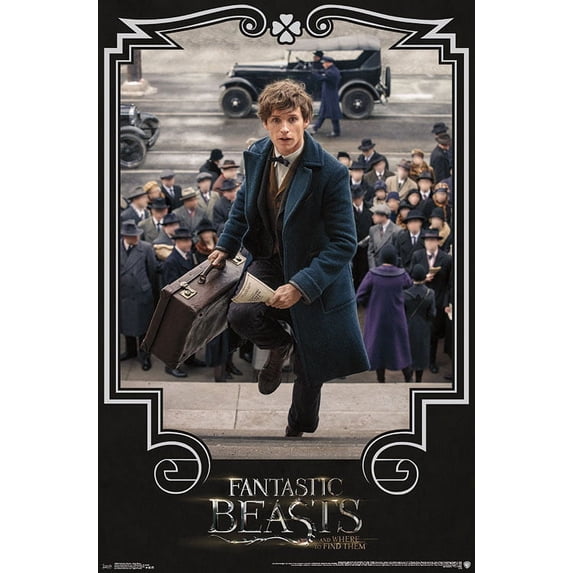 Fantastic Beasts And Where To Find Them - Newt Steps Wall Poster, 22.375" x 34"