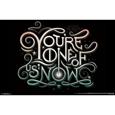 Fantastic Beasts And Where To Find Them - One Of Us Wall Poster, 22.375" x 34"