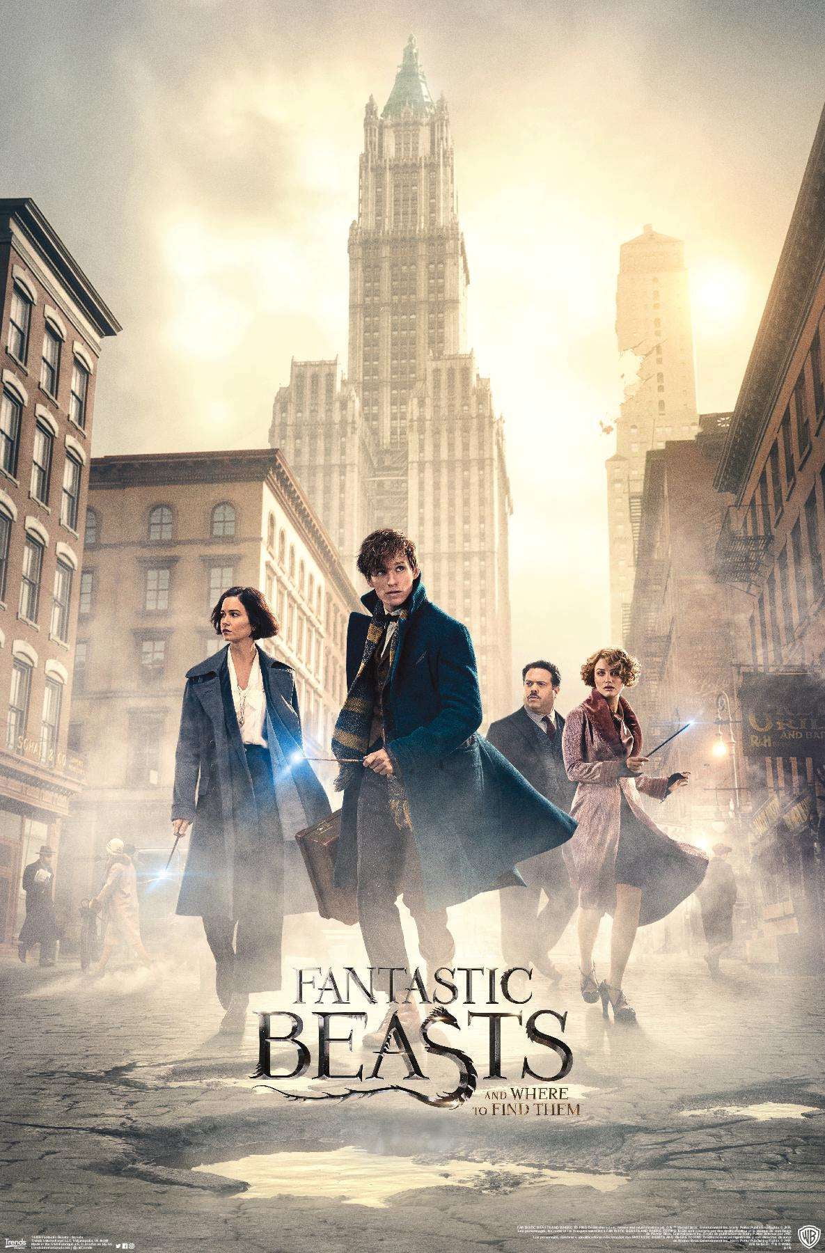 Fantastic Beasts And Where To Find Them - Streets Wall Poster, 14.725" x 22.375"
