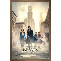 Fantastic Beasts And Where To Find Them - Streets Wall Poster, 22.375" x 34", Framed