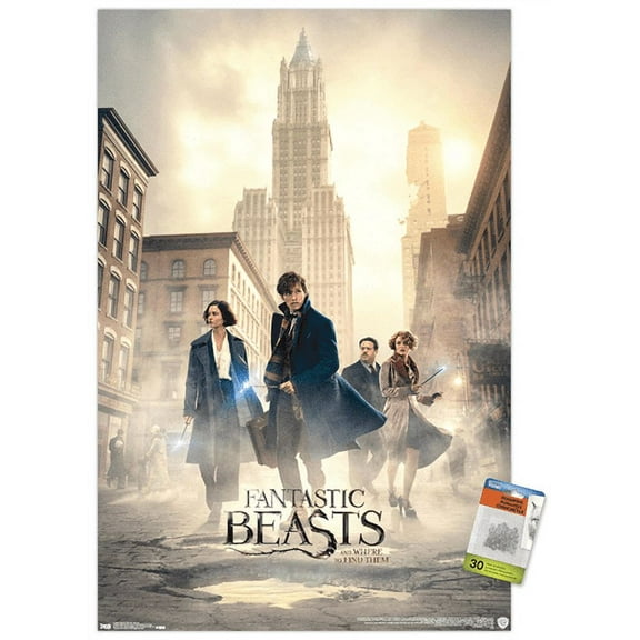 Fantastic Beasts And Where To Find Them - Streets Wall Poster with Push Pins, 22.375" x 34"
