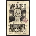 thumbnail image 1 of Fantastic Beasts And Where To Find Them - Wanded - Extremely Dangerous Wall Poster, 14.725" x 22.375", Framed, 1 of 5