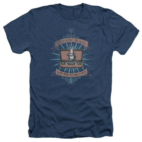 Fantastic Beasts - Briefcase - Heather Short Sleeve Shirt - XX-Large