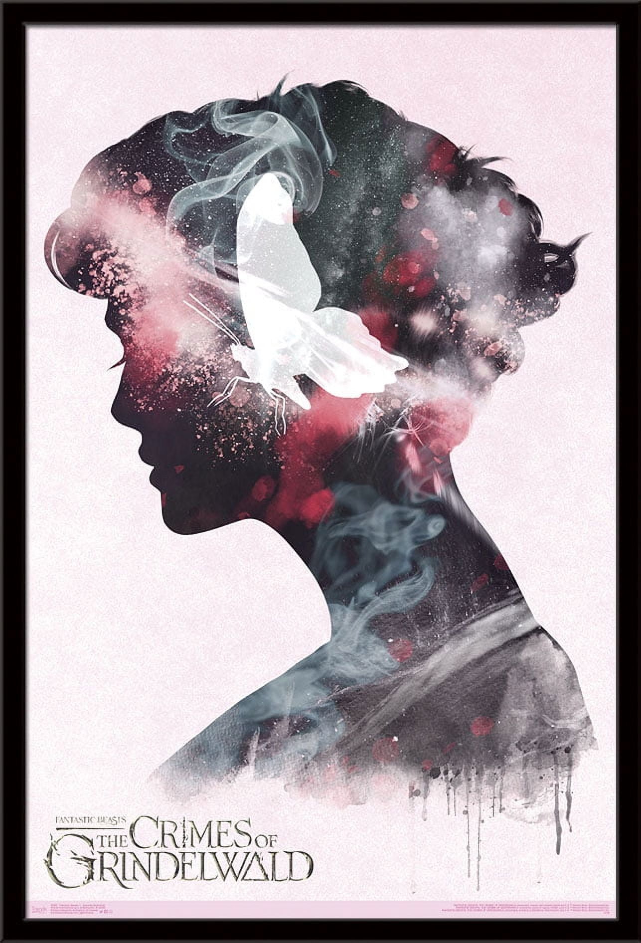 Fantastic Beasts Crimes Of Grindelwald Queenie Illustration Wall