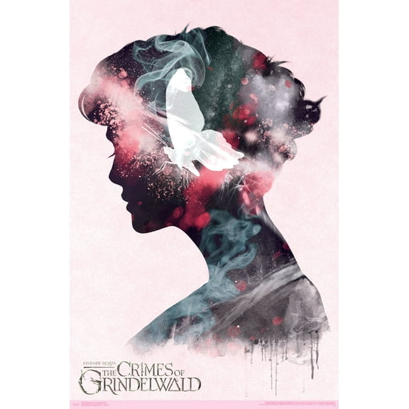 Fantastic Beasts: Crimes Of Grindelwald - Queenie Illustration Wall Poster, 22.375" x 34"