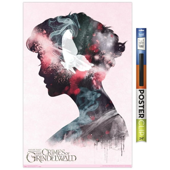 Fantastic Beasts: Crimes Of Grindelwald - Queenie Illustration Wall Poster, 22.375" x 34"