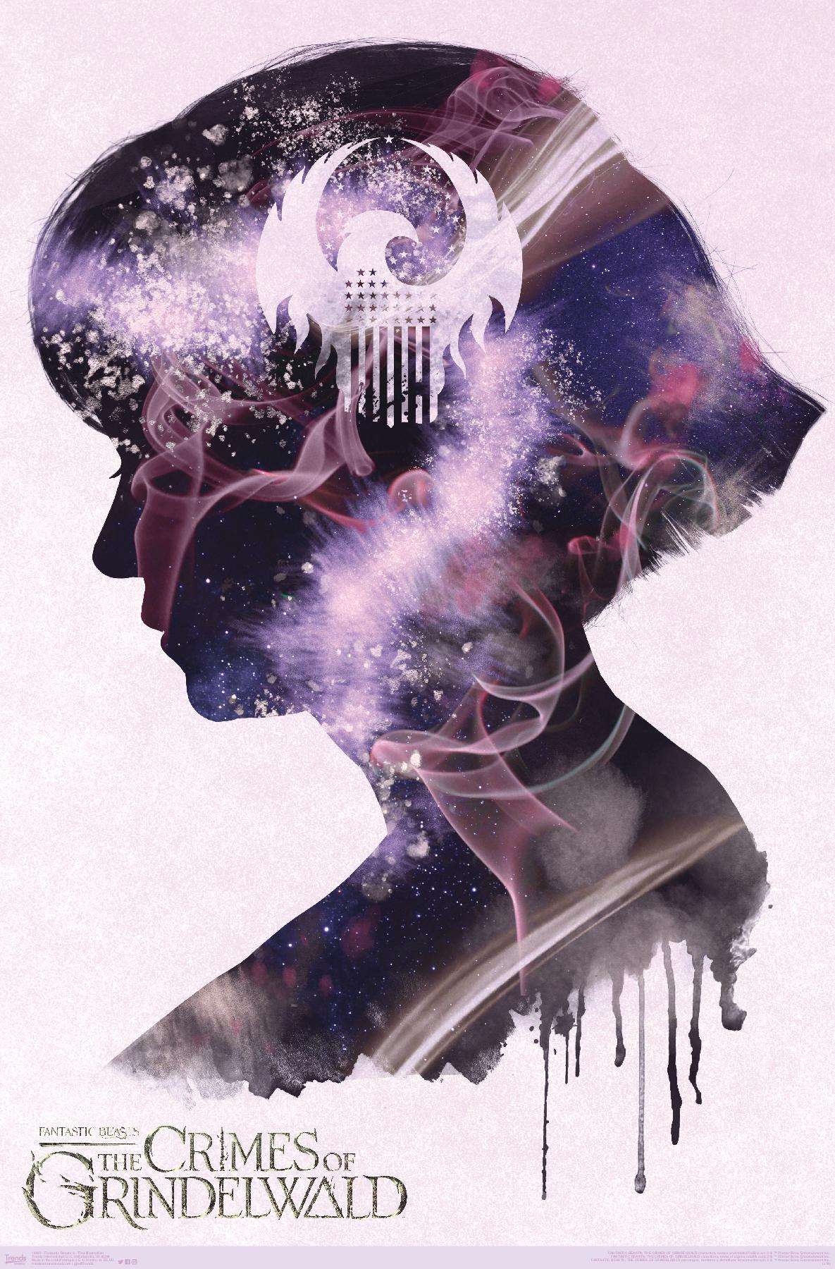Fantastic Beasts: Crimes Of Grindelwald - Tina Illustration Wall Poster, 14.725" x 22.375"