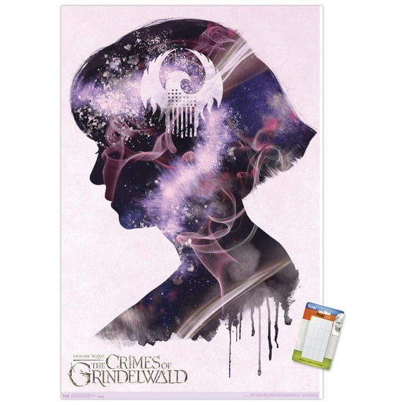Fantastic Beasts: Crimes Of Grindelwald - Tina Illustration Wall Poster, 22.375" x 34"
