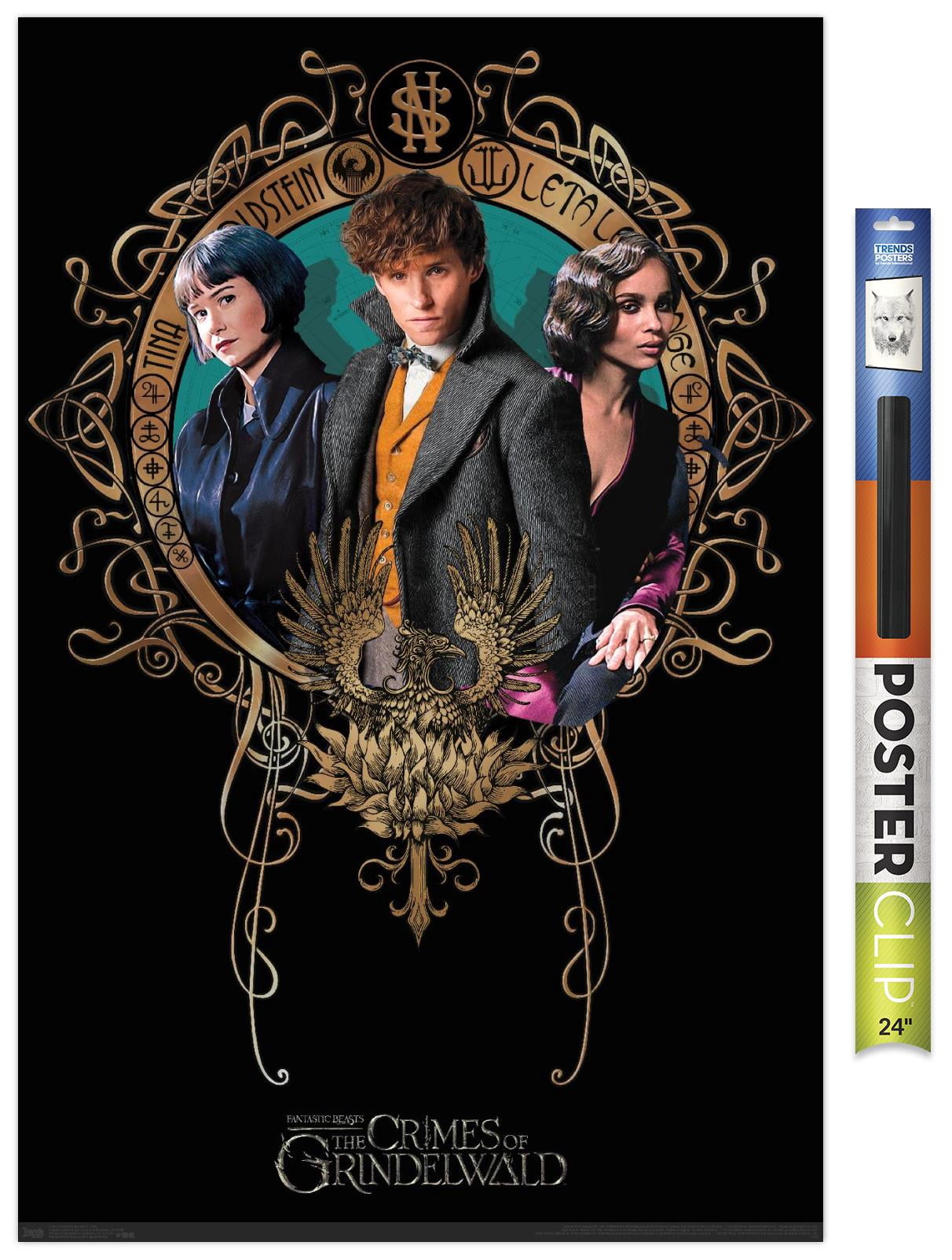 Fantastic Beasts: Crimes Of Grindelwald - Trio Wall Poster, 22.375" x 34"