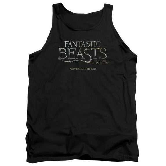 Fantastic Beasts Logo Officially Licensed Adult Tank Top