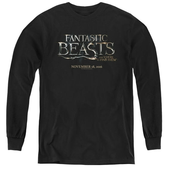 Fantastic Beasts - Logo - Youth Long Sleeve Shirt - Large