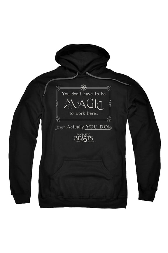 Fantastic Beasts - Magic To Work Here - Pull-Over Hoodie - XXXX-Large