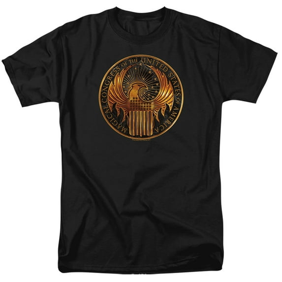 Fantastic Beasts Magical Congress Crest Officially Licensed Adult T Shirt