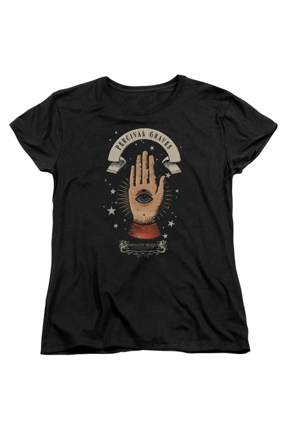 Fantastic Beasts - Percival Graves - Women's Short Sleeve Shirt - X-Large