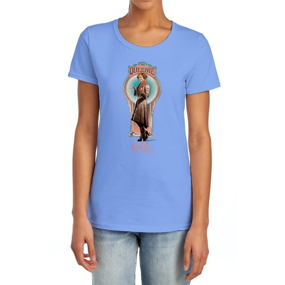 Fantastic Beasts Queenie Women's T Shirt, Carolina Blue, Large